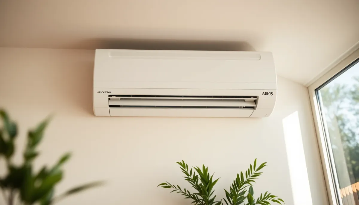 Climatisation entretenue dans une maison confortable