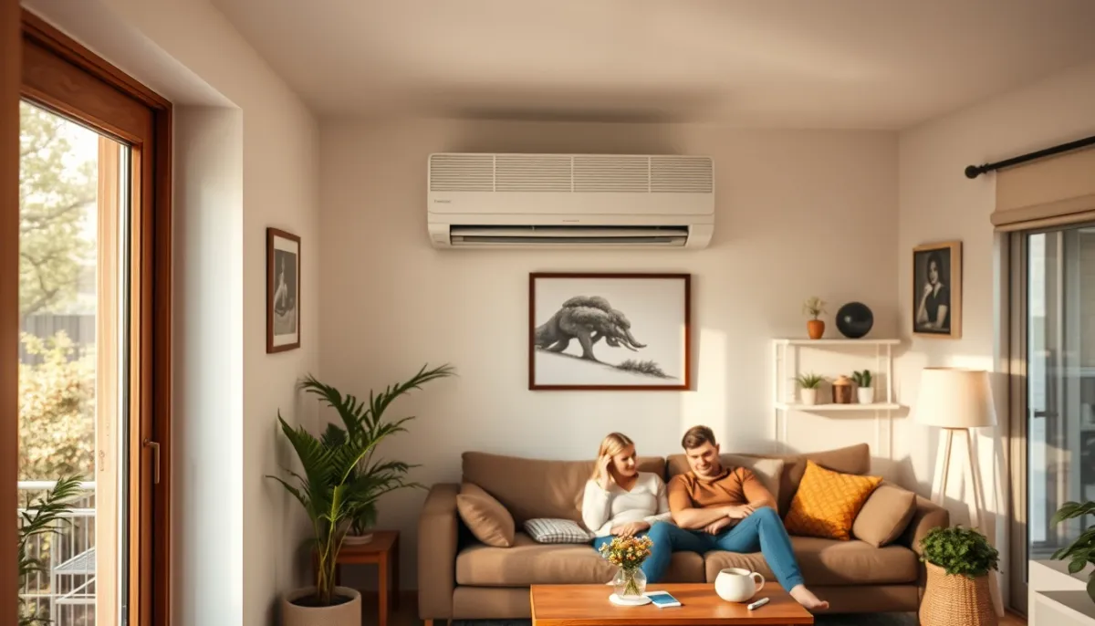 Intérieur confortable avec climatisation propre pour un air sain