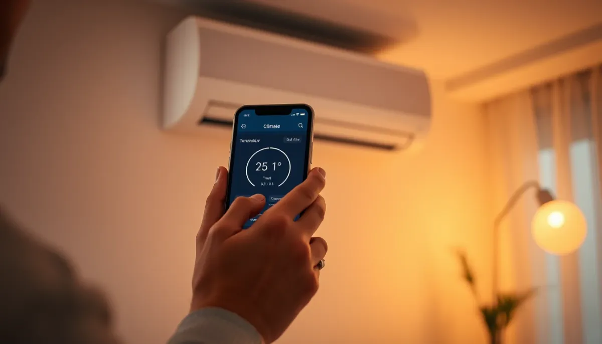 Utilisation de l'application Cozytouch pour piloter une climatisation Atlantic