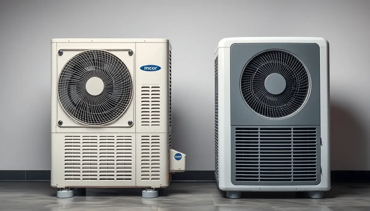 Comparaison entre une ancienne climatisation et un modèle récent
